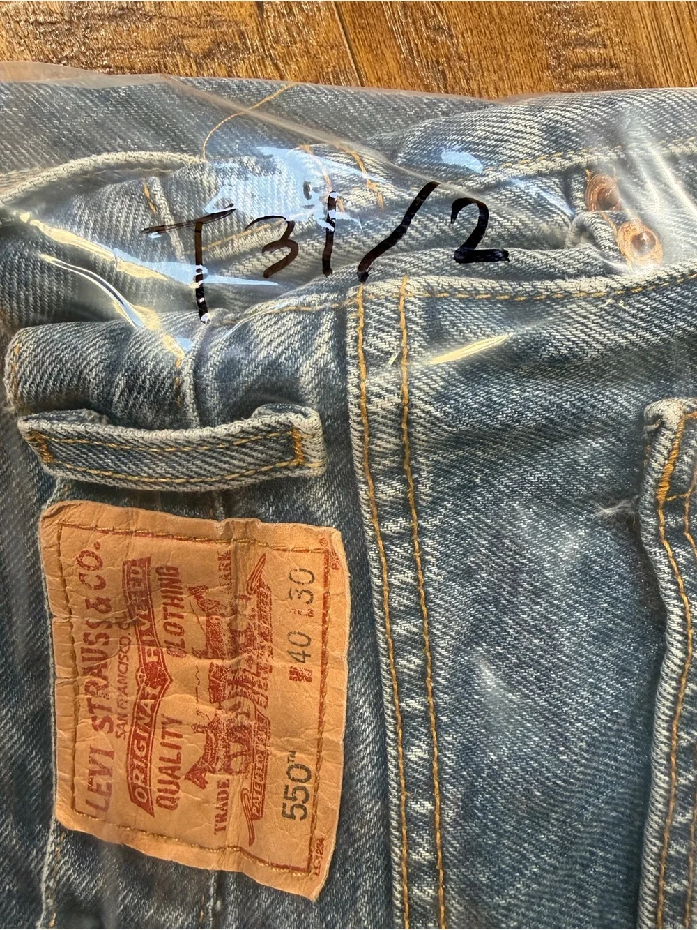 2006 Levi’s 550 Relaxed Fit Jeans W40 L30 Baggy Y2K Denim